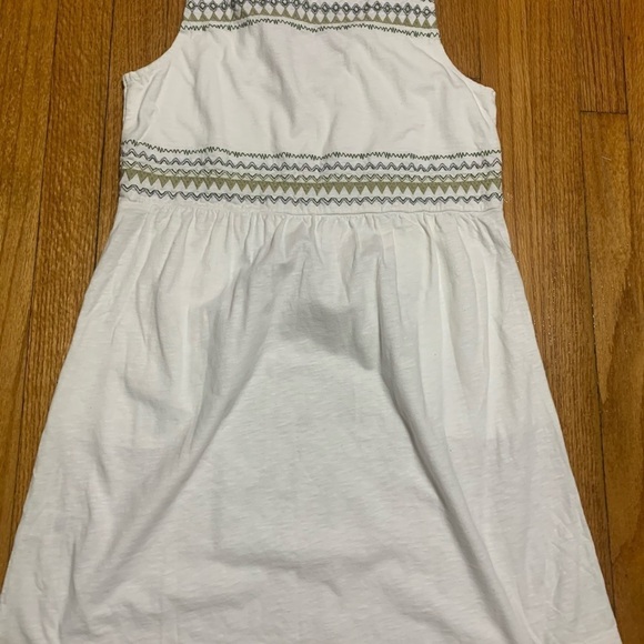 Aventura Womens Bianca Embroidered Dress White With Pockets Size XS Organic - Picture 8 of 9